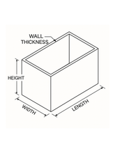 Custom Acrylic Box | 5 - Sided Box - Laser Art MTL